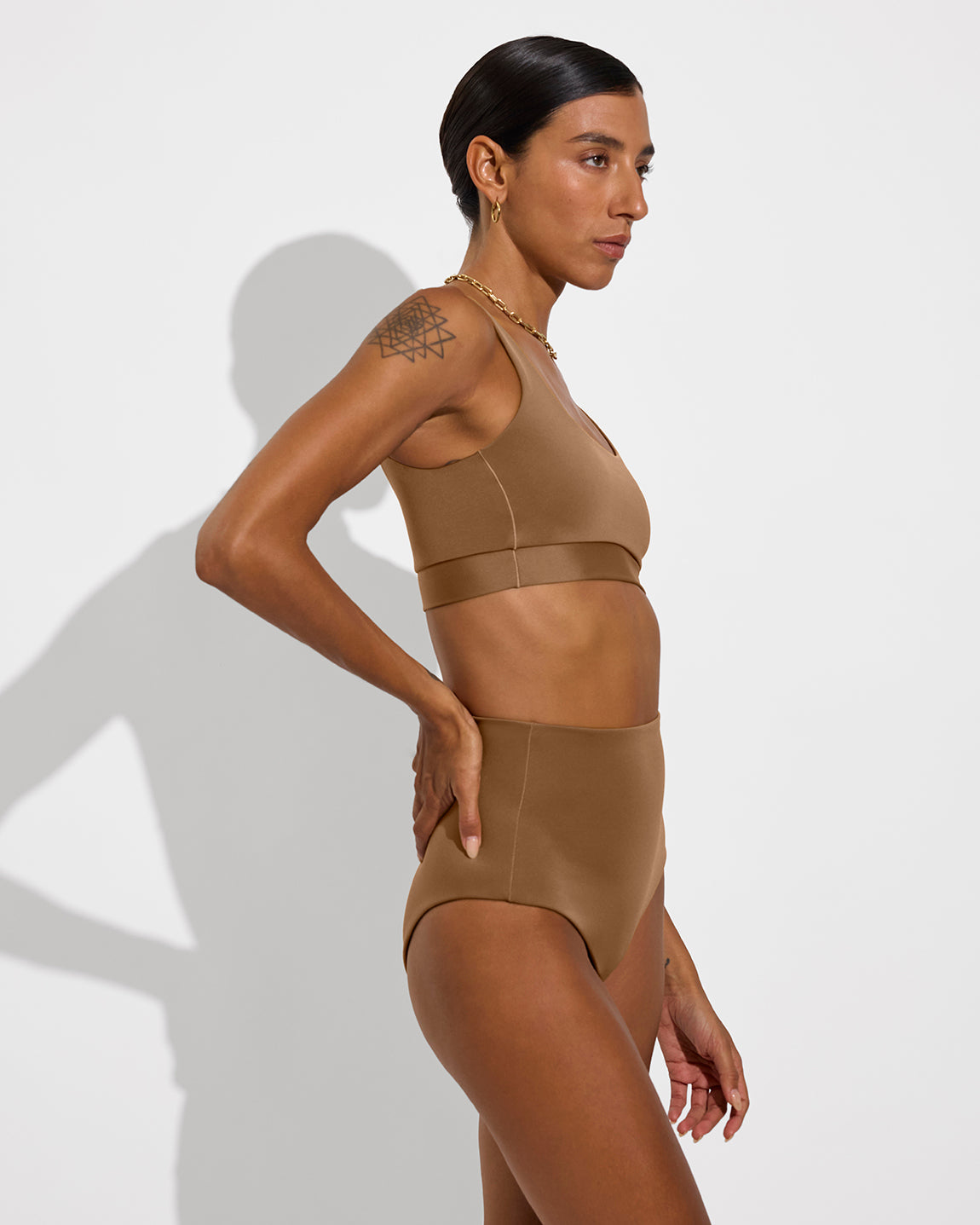 Double Scoop Top - Tan Lines